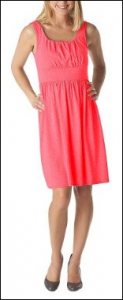 coral dress
