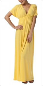 yellow dress